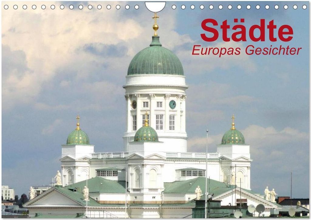 Städte - Europas Gesichter (Wandkalender 2026 DIN A4 quer), CALVENDO Monatskalender