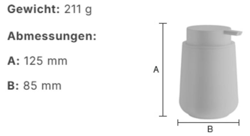 Smedbo Seifenspender, weiss BX571 Produktbild 