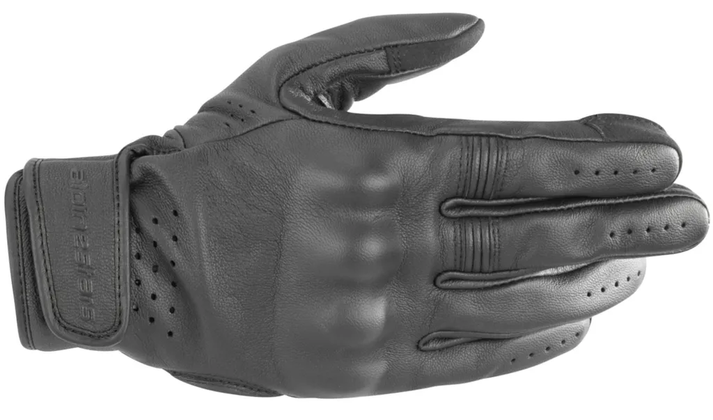 Gants Moto Cuir Alpinestars Dyno Black - Équipement Homme Homologué CE