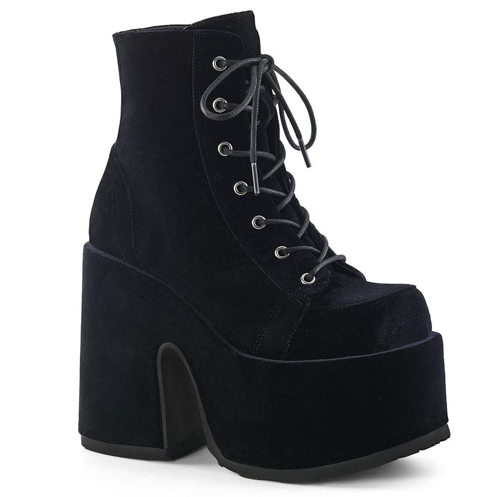 CAMEL-203 Damen Booties von DemoniaCult, Schwarz  , EU 42, Produktbild 