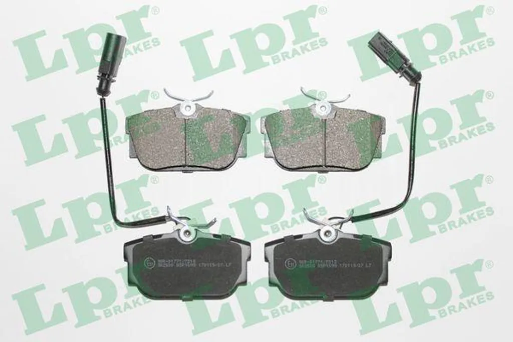 Plaquettes de frein disque LPR 05P1699 Endurance et Montage Facile OE