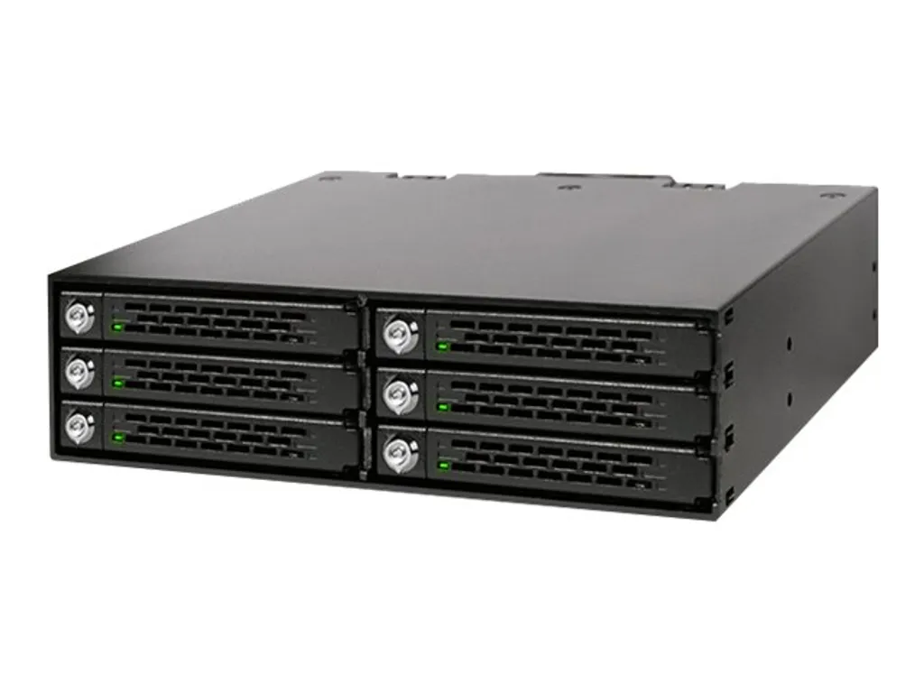 Rack métallique Hot-Swap robuste ICY Dock MB996SK-6SB pour 6 SSD