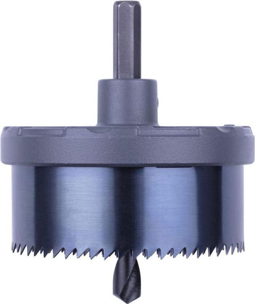 wolfcraft GmbH 2165000, Set, Bohrer, Gipskarton, Panel, Holz, Schwarz, Metall, Sechskantschaft