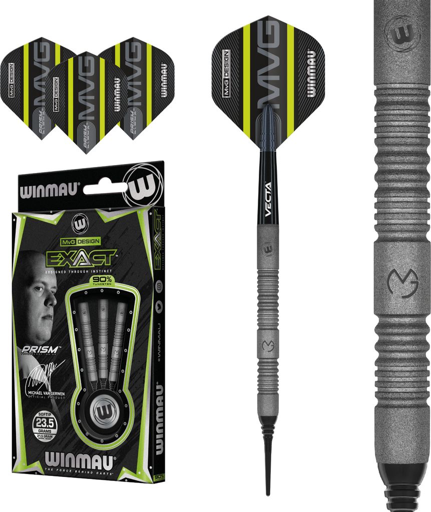 Winmau MvG Exact Softdarts 23,5 g