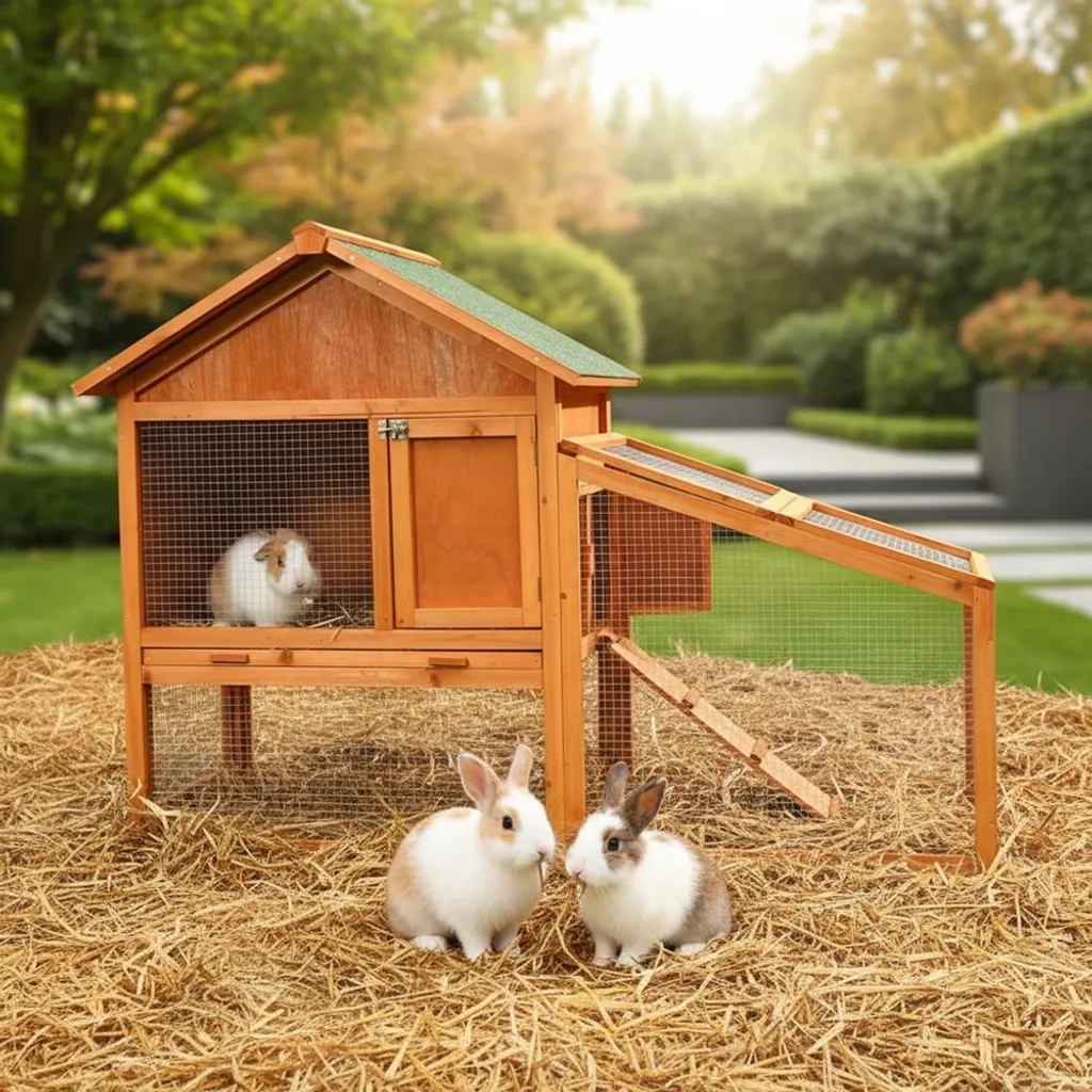 Recinto Esterno Mucola: La Gabbia in Legno per Conigli e Piccoli Animali