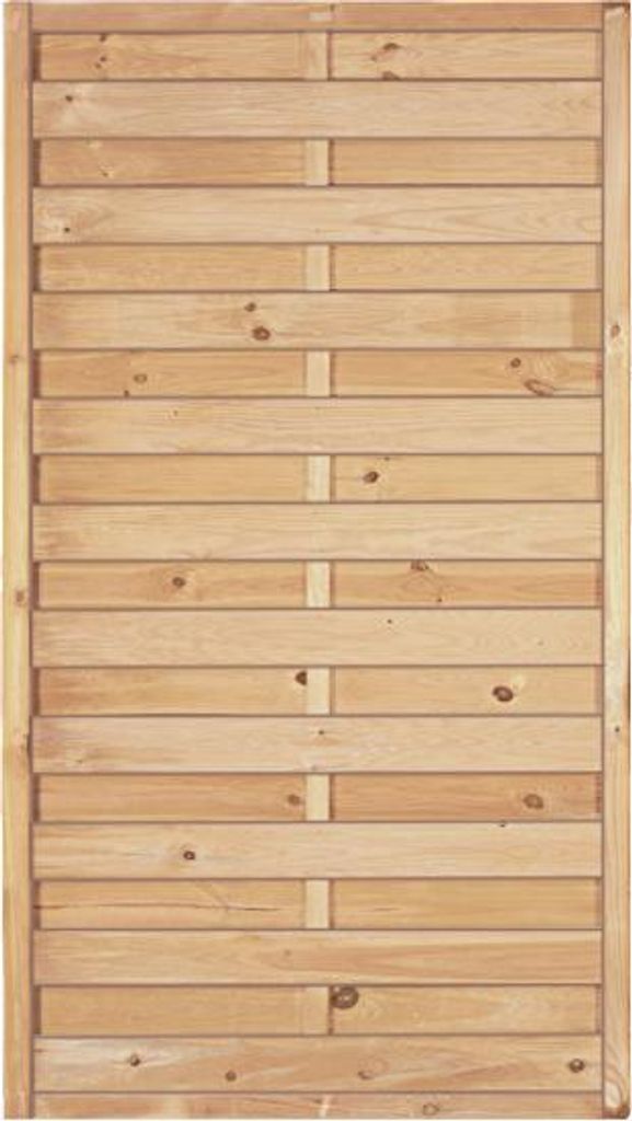 T&J Maxi Massivzaun 100 x 180 cm