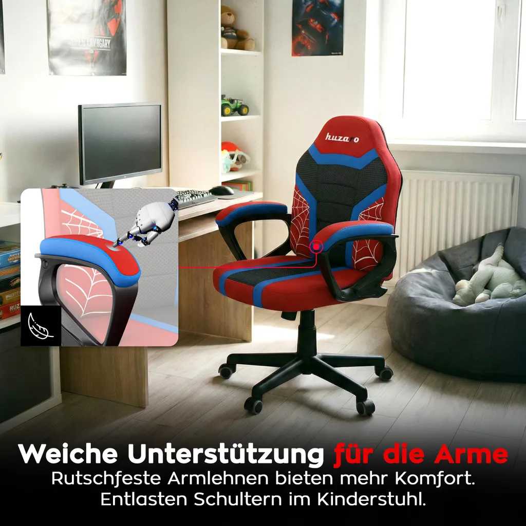 Sedia Ergonomica Bambini Huzaro Ranger 1.0 | Ufficio e Gaming Spider - 2