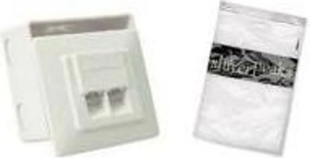 Prise Réseau RJ45 BS74272-SET Solution Anti-Interférences Ethernet Blanc