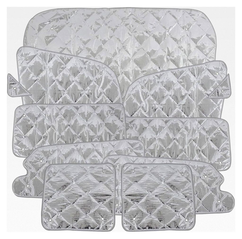 Thermomatte für Fahrerhaus passend für Mercedes Vito ab Bj. 04, 9-teilig