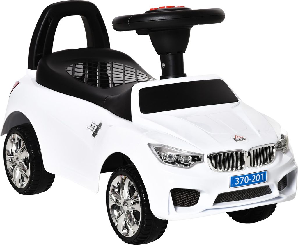 HOMCOM Porteur enfants voiture, véhicule à pousser avec Image du produit 