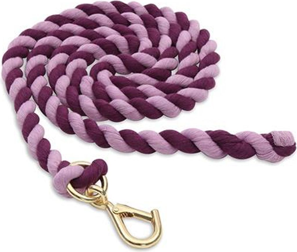 Shires Pferd Führstick Zweifarbig ER595 (Einheitsgröße) (Violett/Flieder)