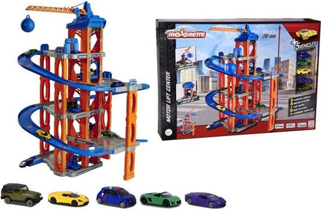 Majorette Motor Lift Centre+5 autek 205-9987 Image du produit 