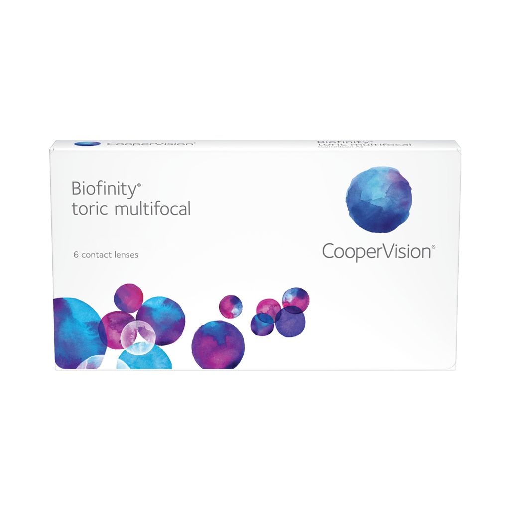 Biofinity toric multifocal - 6 monthly lenses - Sph: -0.75, Cyl: -1.75, Ax: 90, Add: +2.00, Dom: d, BC: 8.7, D: 14.5