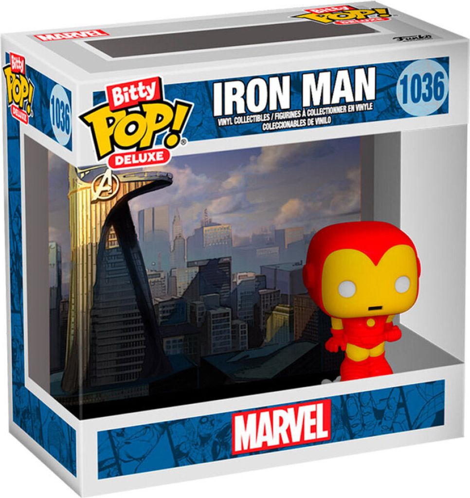 Funko Pop! Bitty Deluxe Iron Man - Winylowa Figurki Marvel Premium