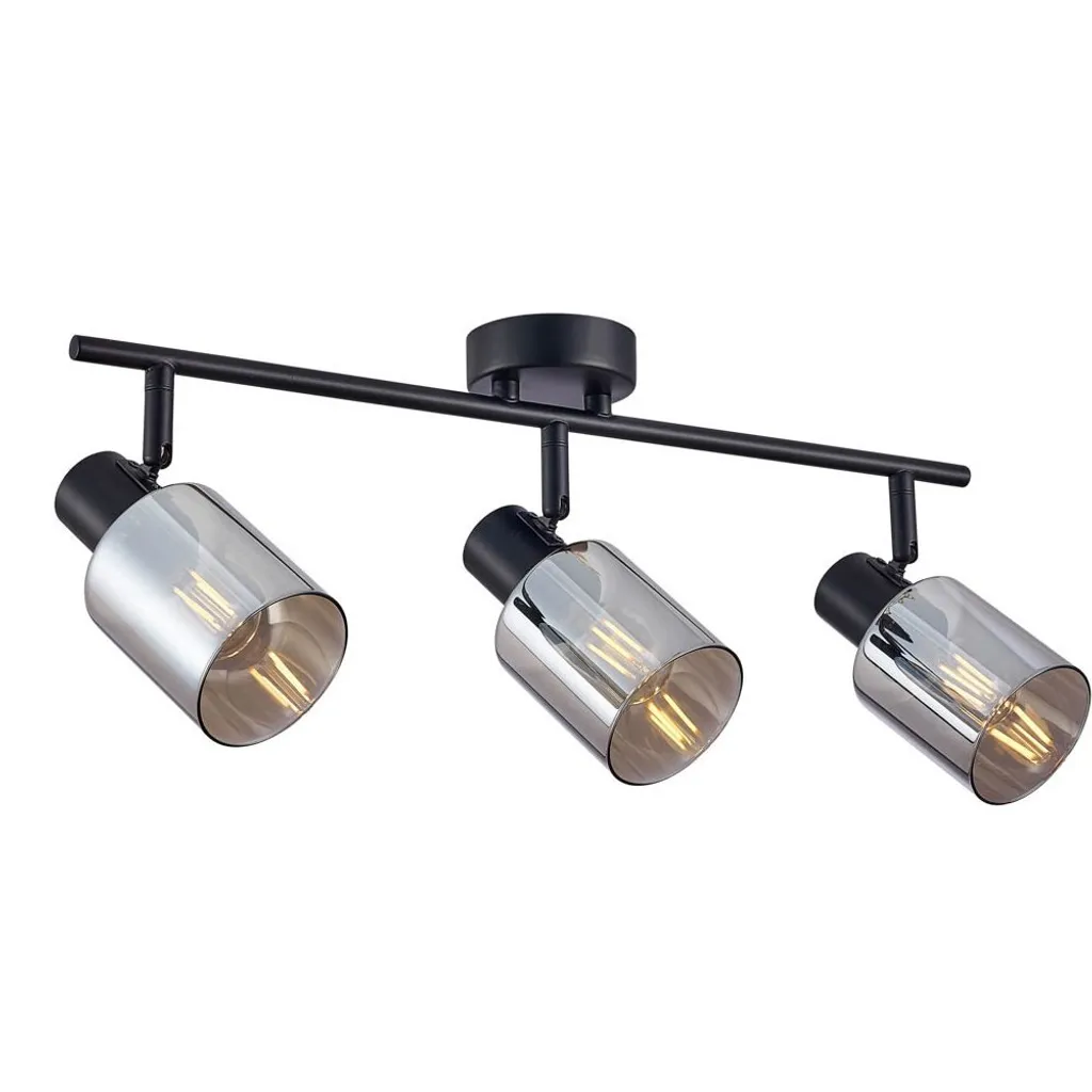 Lampada a spot SANTIA SPL-65342-3-BK-SG Italux
