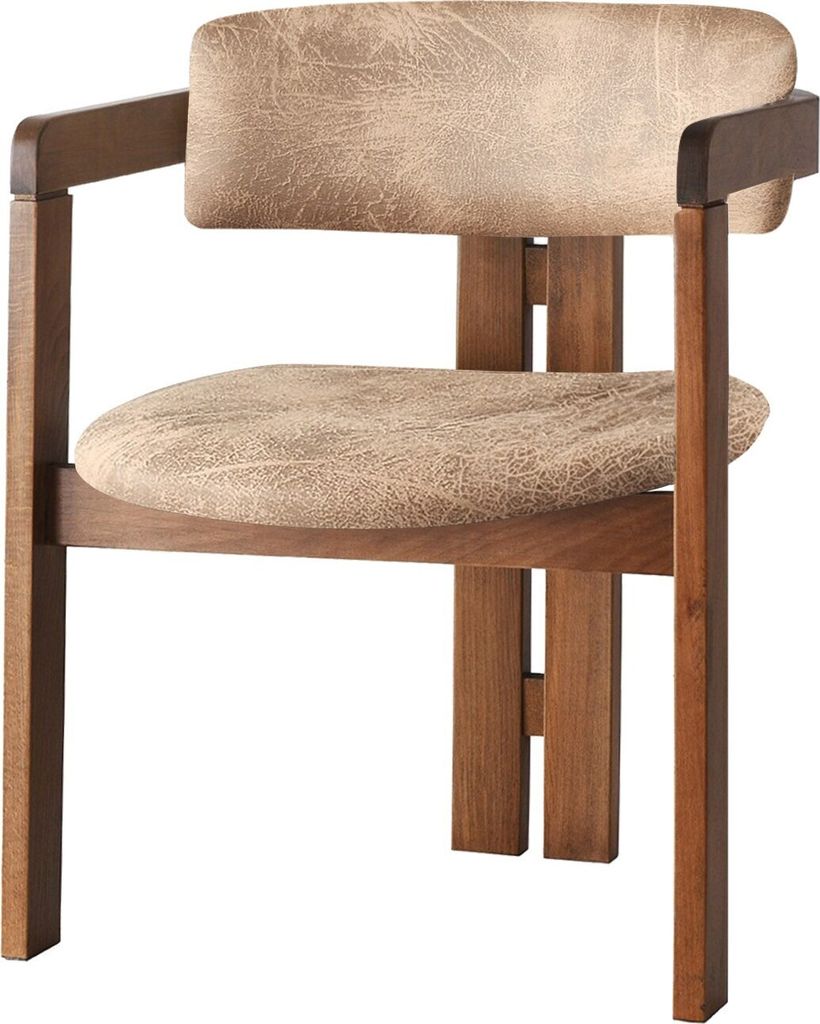 Skye Decor, CO - 032, Stuhl, 100 % HOLZ, Nussbaum, 58 x 49 Produktbild 