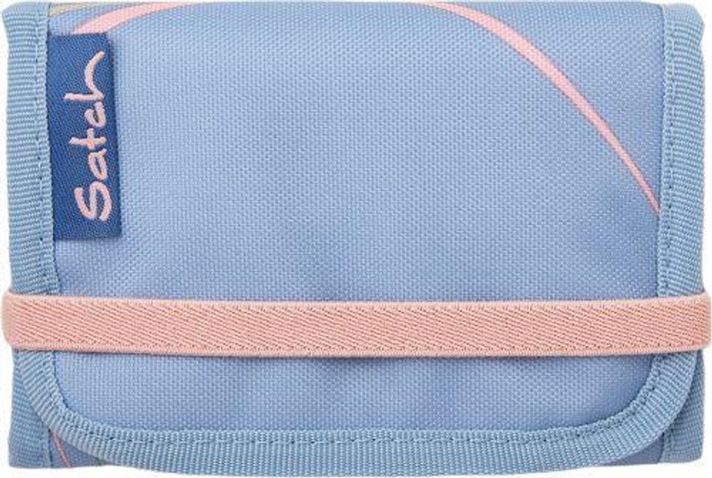 satch Geldbörse satch Wallet Vivid Blue hellblau rosa Produktbild 13