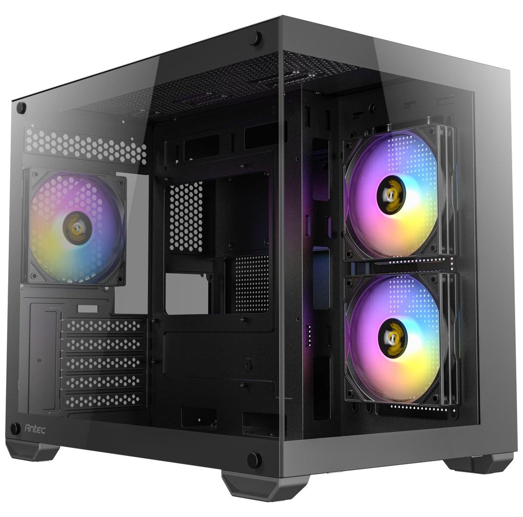 ANTEC CX600M ARGB B Micro-ATX Tower Gaming PC Gehäuse, Produktbild 