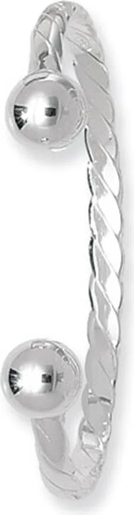 Jonc Bébé en Argent Véritable - Poids 5g et Taille 4cm - Qualité Premium