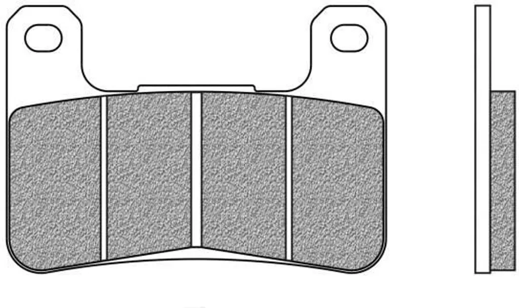 Plaquettes NewFren FD.0362 S2 en métal fritté haute résistance thermique