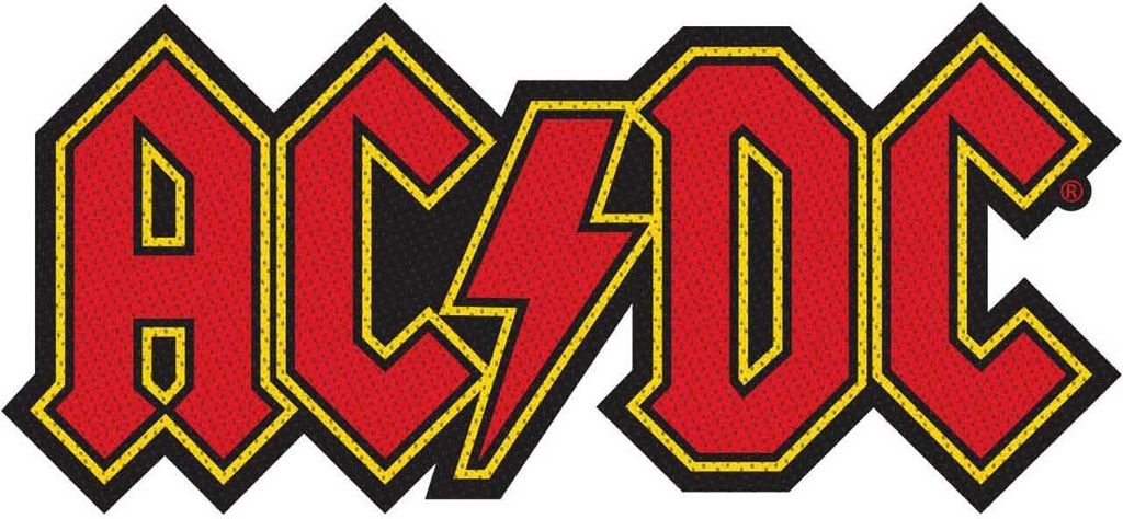 AC/DC - Výstrih - nášivka - polyesterové logo | Kaufland.sk