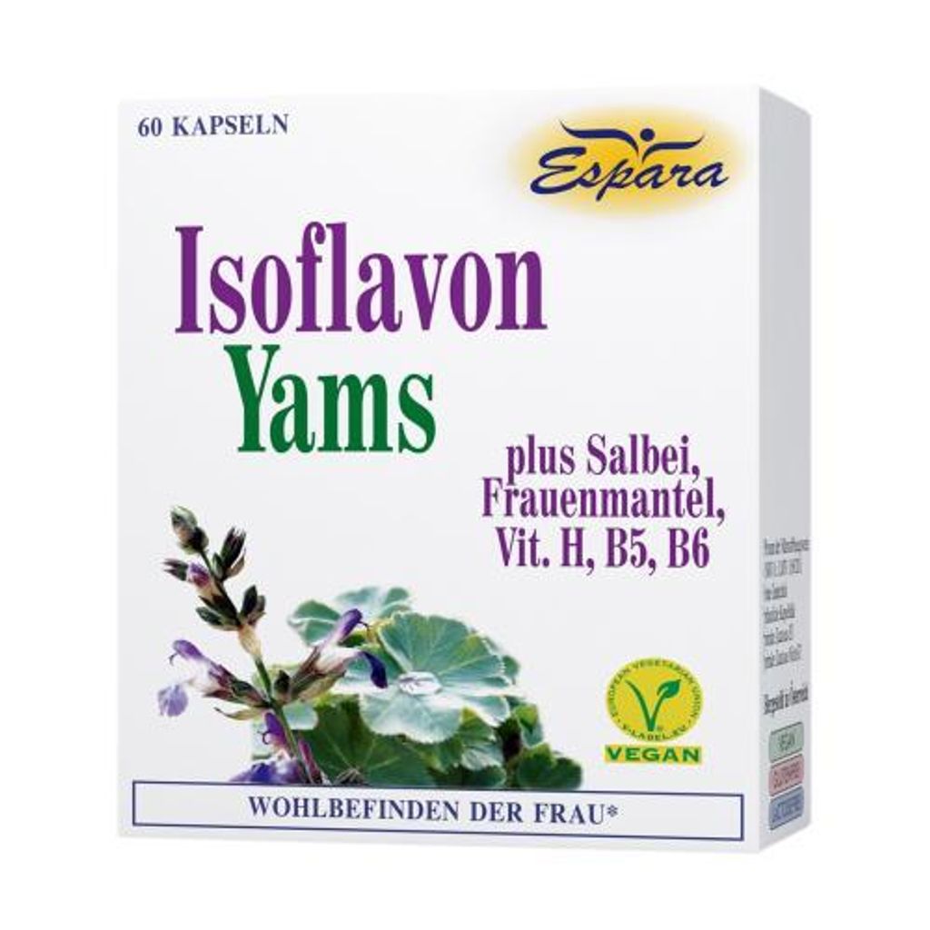 Espara Isoflavon-Yams Kapseln 60 Stueck