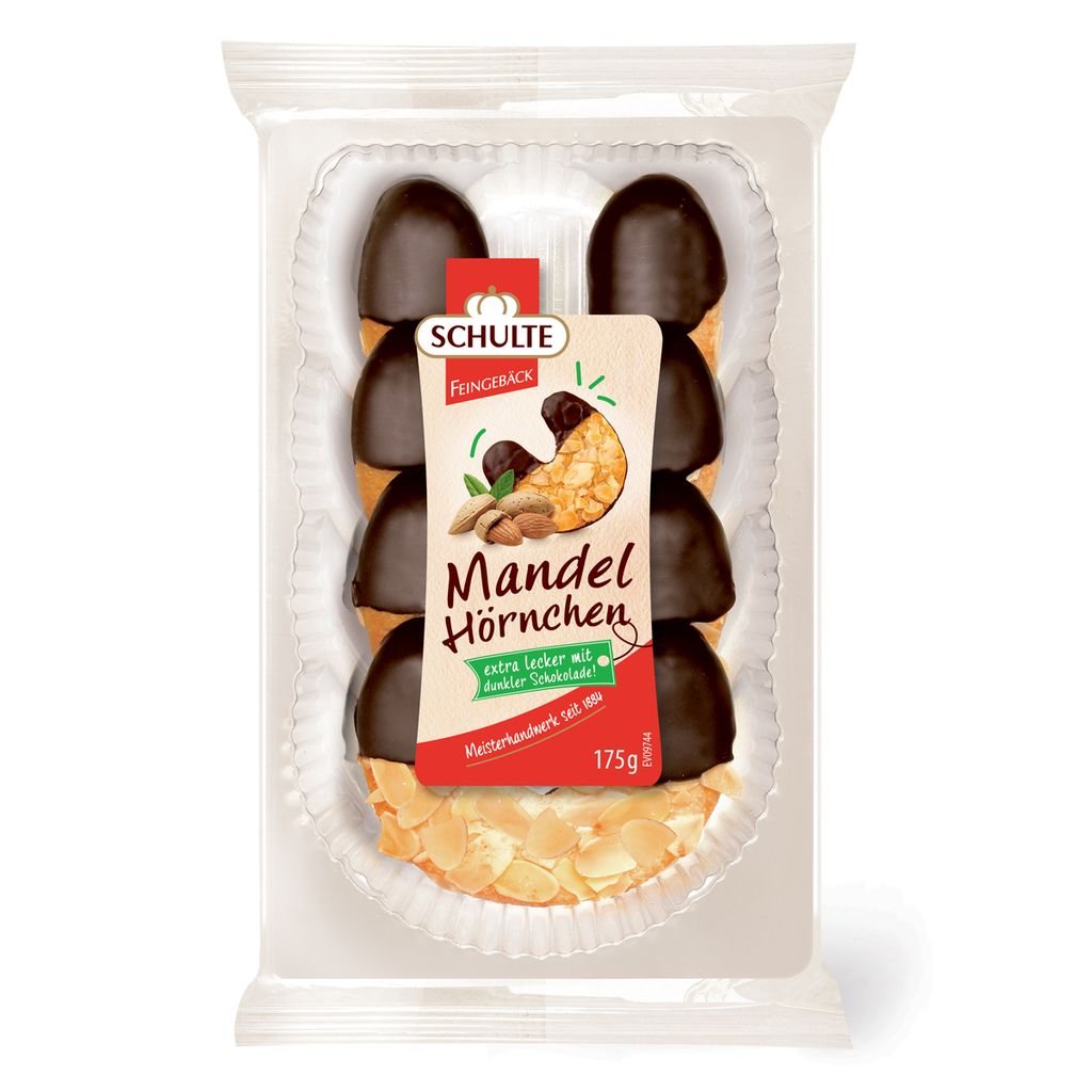 Schulte Cornets aux amandes avec massepain Amandes Chocolat Image du produit 
