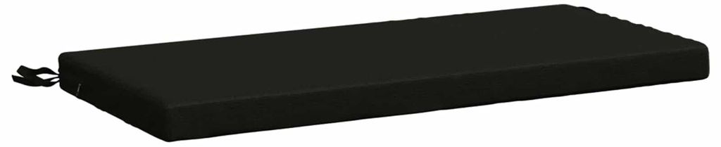 Bankkissen SOEST 100 % Polyester Schwarz 80 x 40 x 5 cm Produktbild 