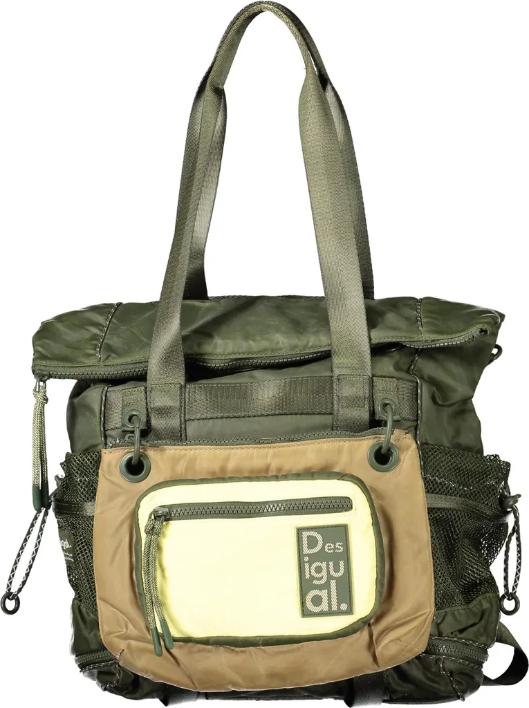 Sac à main vert convertible contre le mal de dos - Design ergonomique