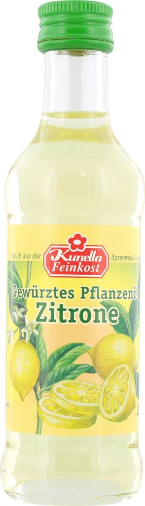 Kunella Gewürztes Rapsöl Zitrone (100 ml) Produktbild 