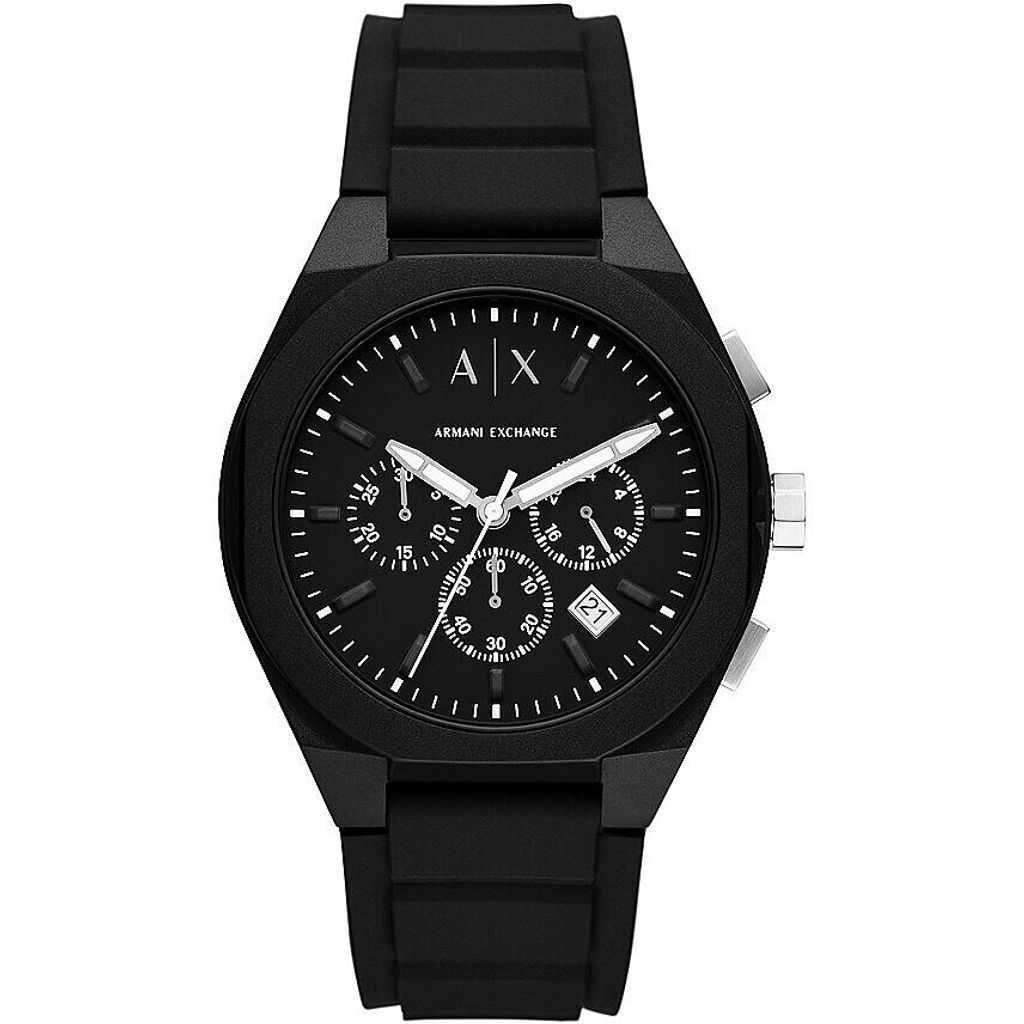 Chronographe Armani Exchange Noir Collection Sync - homme Image du produit 