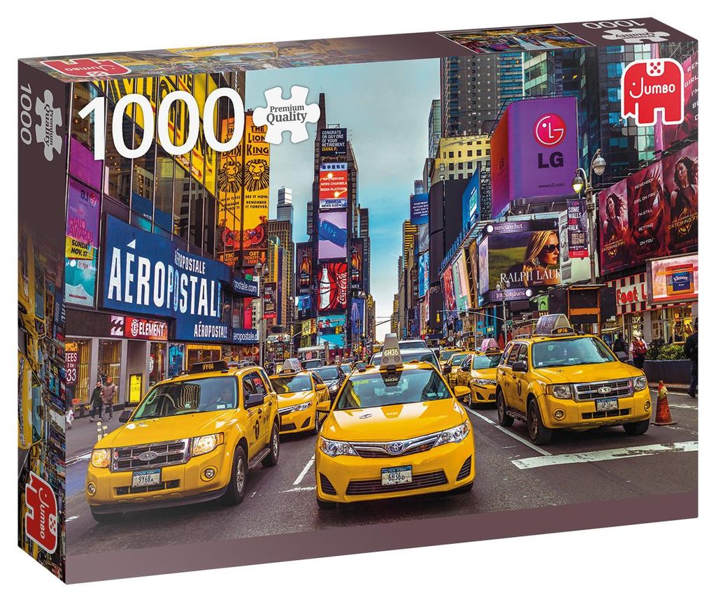 Premium Collection New York Taxis (1000 Teile), 1000 Produktbild 