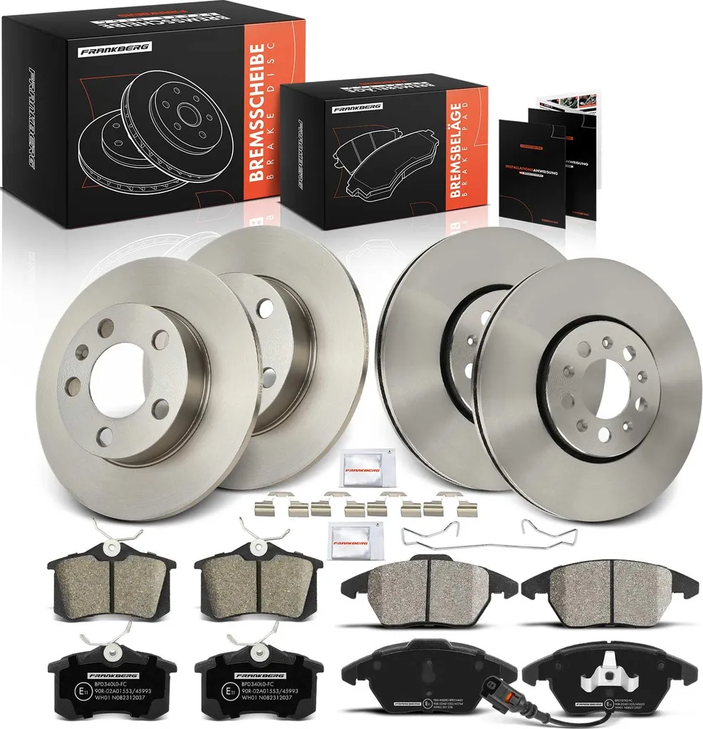 Set de Freinage Haute Performance pour Audi A1 et Skoda Fabia II 12 Pièces