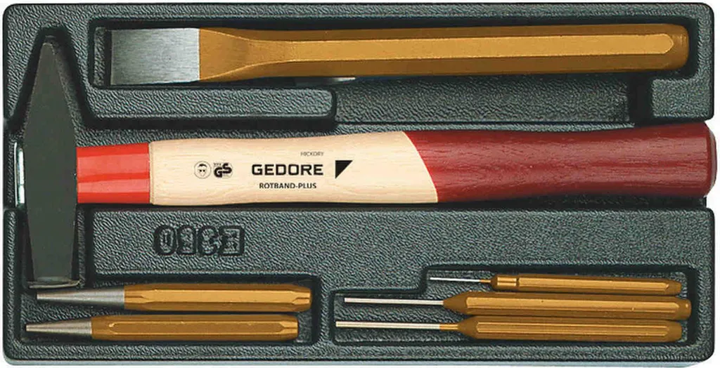 GEDORE 1500 ES-350 Assortimento di scalpelli in modulo 1/3 ES, 6613760