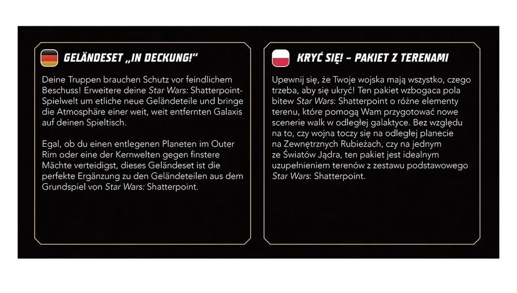 Terrain de Jeu Star Wars Shatterpoint Couverture du Sol pour Abri de Combat - 5
