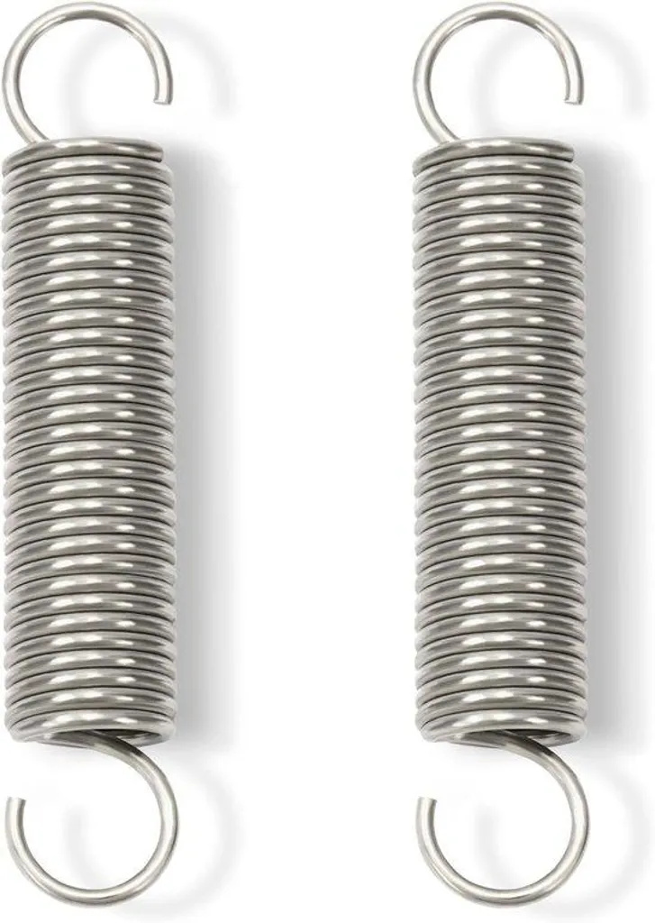 Ressorts de traction inox 100 mm contre la rouille et les ruptures - x2
