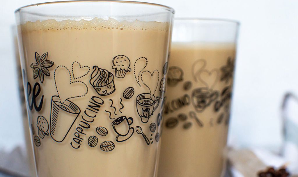 Set De 6 Verres Latte Macchiato 300ml Avec Anse - En Verre, 9 Variantes, Idéal Café Ou Thé