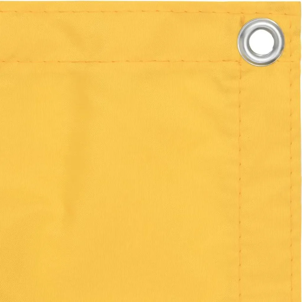 Telo Frangivista Giallo 75x500 cm vidaXL Oxford - Privacy Balcone