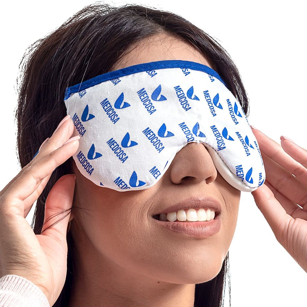 Maschera riscaldante per gli occhi | Impacco caldo lenitivo Immagine del prodotto 