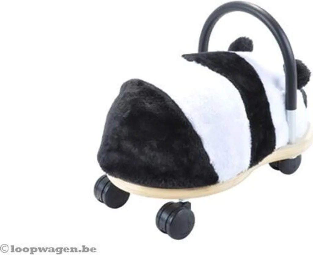 Voiture Panda Wheelybug petit modèle avec roulettes 360° en bois - 9