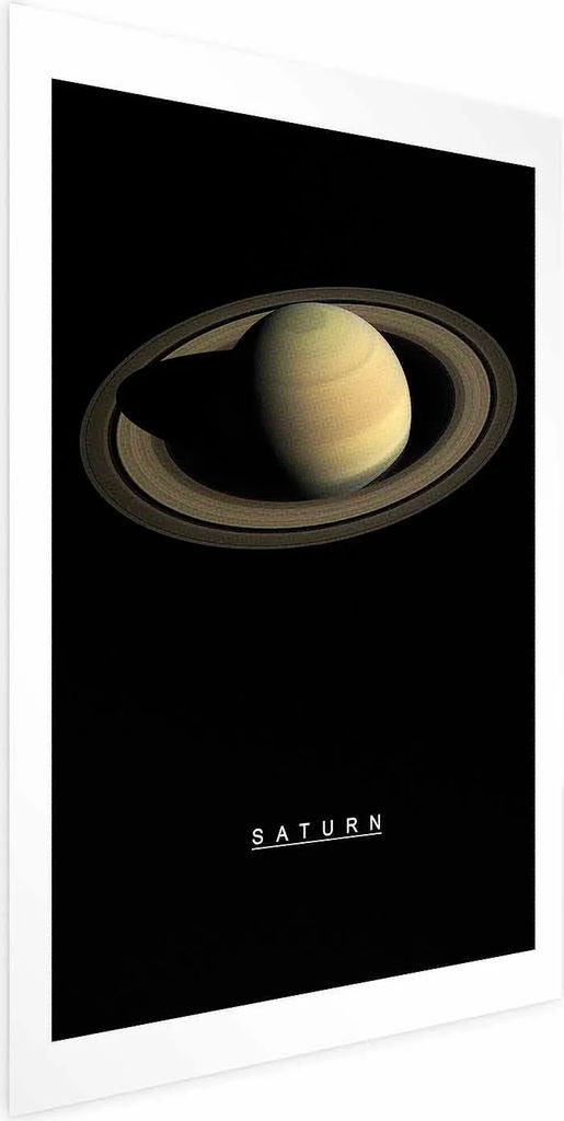 Posterpapier Poster - Saturn 40x60 cm Für Kinder n-C-0178-ao-a