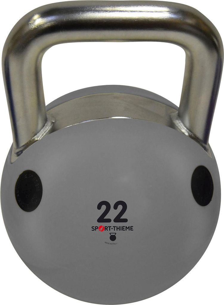 Sport-Thieme Kettlebell "Soft", Grau, 22 kg