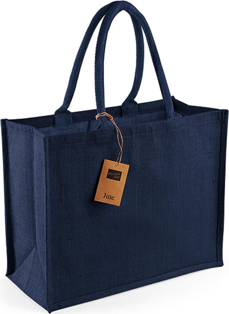 Westford Mill Jute Shopper Classic Jute-Tasche W407 Produktbild 