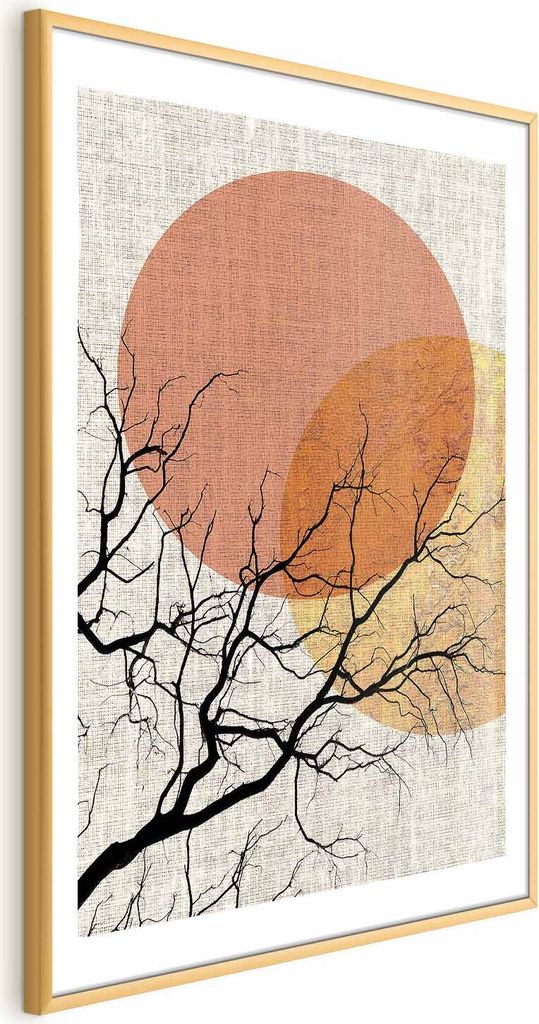 Posterpapier Poster - Double Moon 21x30 cm Landschaften c-C-0295-ao-a