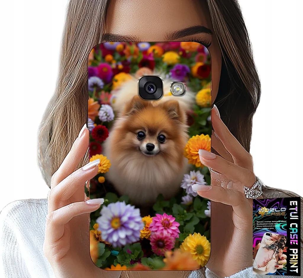 Cover Samsung A5 2017 con Pomerania e Vetro | Kit Anti-Caduta Best Seller