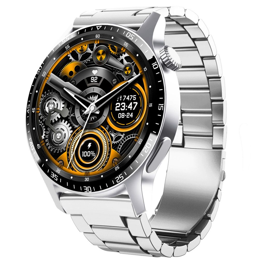 F207 Smart Watch 1,35 Zoll Fitness Bluetooth Temperaturüberwachung Schrittzähler Anruferinnerung für Android iOS