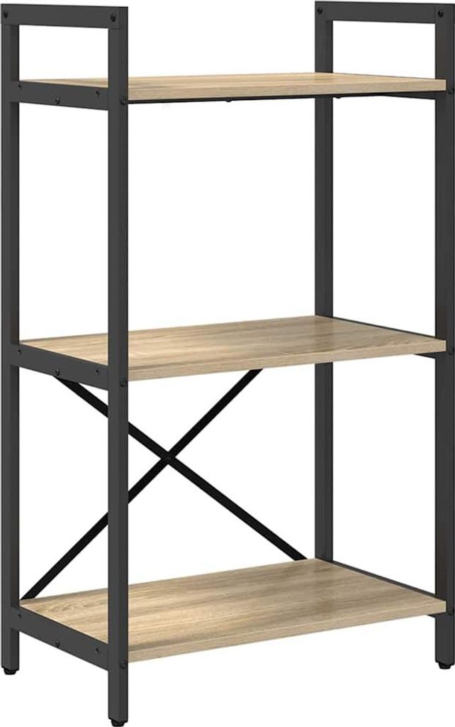 Bücherregal Sonoma-Eiche 56 x 34 x 96 cm Holzwerkstoff