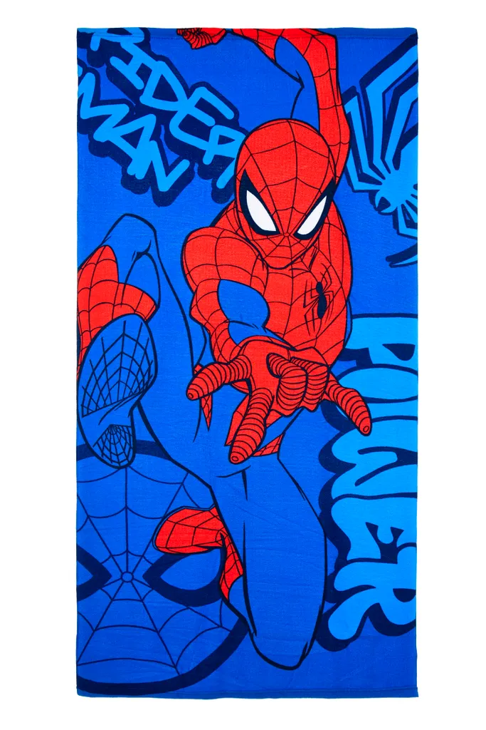Asciugamano Spider-Man Bambini: Telo Mare e Bagno in Microfibra Morbida