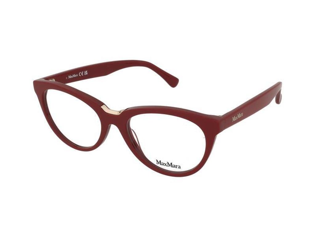 MaxMara MM5132 066 shiny dark red 53/18/140 Damen Brillen