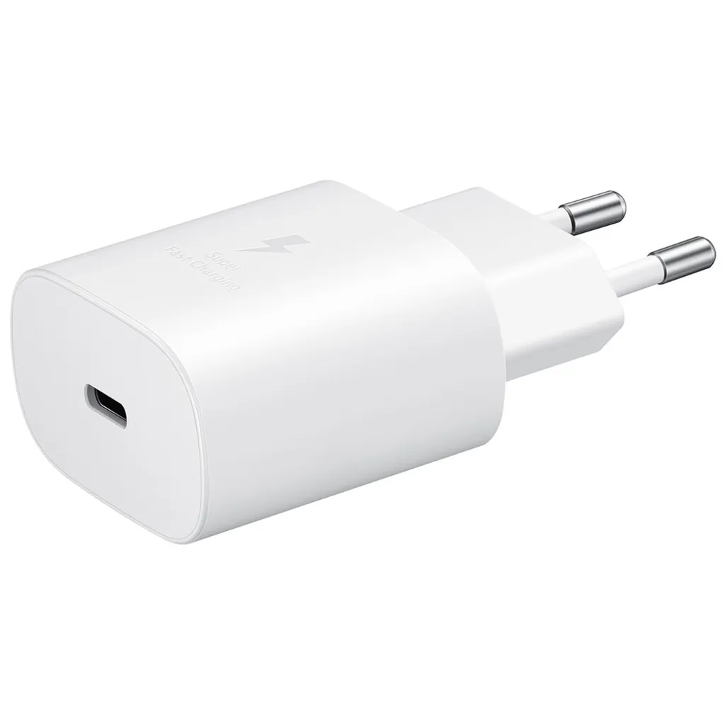Samsung Caricabatterie Rapido 25W USB-C - Bianco Essenziale